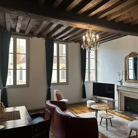 Au Roi Lion, Place Saint Michel Апартаменты